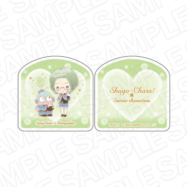 『しゅごキャラ!×サンリオキャラクターズ』メモスタンドクリップ 三条海里×ハンギョドン