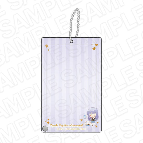 『しゅごキャラ!×サンリオキャラクターズ』フォトフレームキーホルダー 藤咲なぎひこ×シナモロール