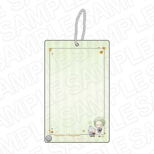 『しゅごキャラ!×サンリオキャラクターズ』フォトフレームキーホルダー 三条海里×ハンギョドン