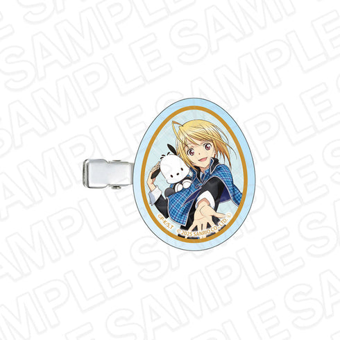 『しゅごキャラ!×サンリオキャラクターズ』ヘアクリップ 辺里唯世×ポチャッコ