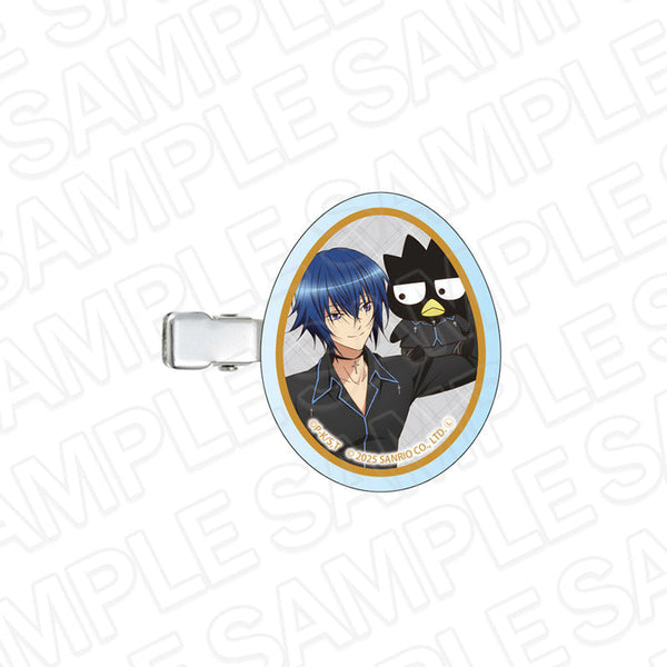 『しゅごキャラ!×サンリオキャラクターズ』ヘアクリップ 月詠イクト×バッドばつ丸