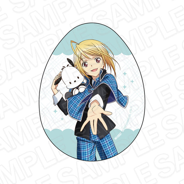 『しゅごキャラ!×サンリオキャラクターズ』エッグマイクロファイバー 辺里唯世×ポチャッコ