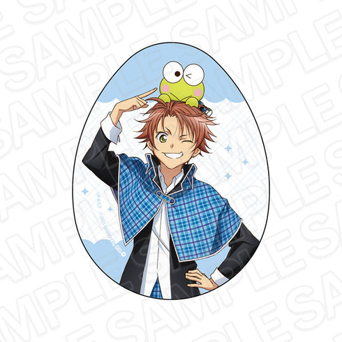 『しゅごキャラ!×サンリオキャラクターズ』エッグマイクロファイバー 相馬空海×けろけろけろっぴ