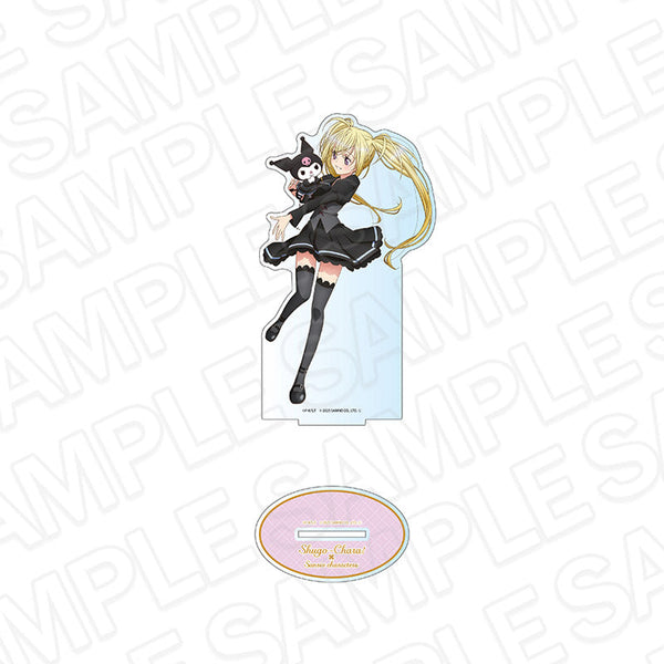 『しゅごキャラ!×サンリオキャラクターズ』ホログラムデカアクリルスタンド ほしな歌唄×クロミ