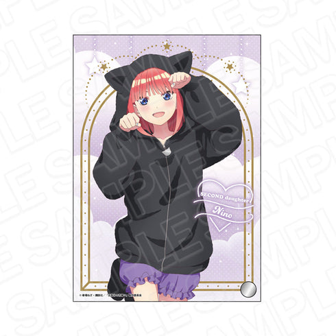 『五等分の花嫁*』ミニアクリルアート 二乃 アニマルパーカー ver.