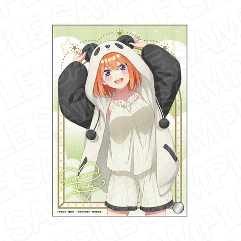 『五等分の花嫁*』ミニアクリルアート 四葉 アニマルパーカー ver.