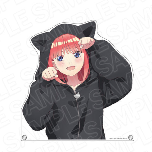 『五等分の花嫁*』特大ダイカットアクリルボード 二乃 アニマルパーカー ver.