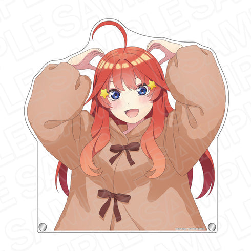 『五等分の花嫁*』特大ダイカットアクリルボード 五月 アニマルパーカー ver.