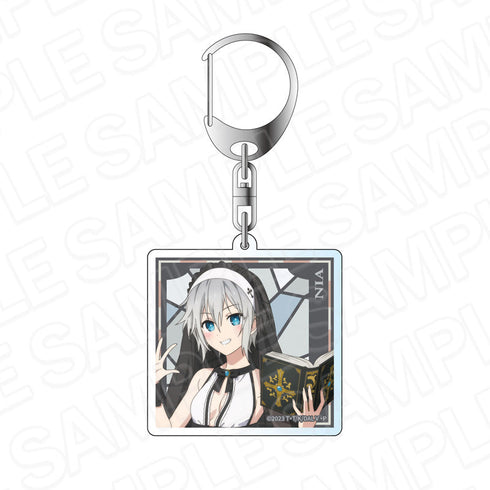 『デート・ア・ライブV』ホログラムアクリルキーホルダー 本条二亜 南の島のシスター ver.