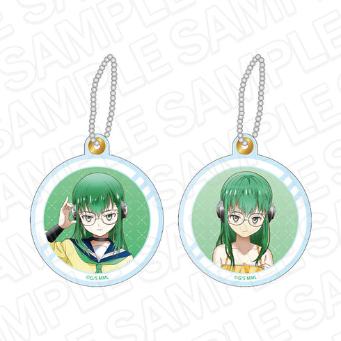 『もめんたりー・リリィ』チェンジングアクリルキーホルダー 薄墨ひなげし