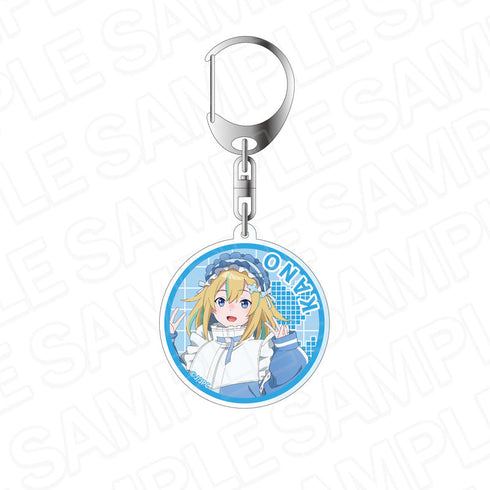 『夜のクラゲは泳げない』ホログラムアクリルキーホルダー 山ノ内花音 エンジェルジャージ ver.