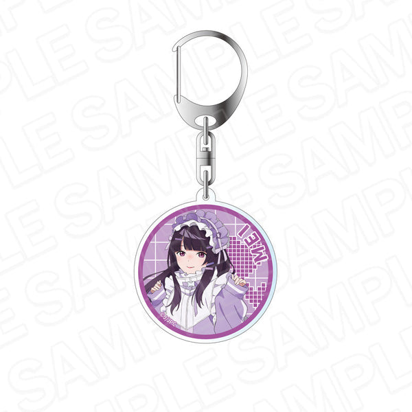 『夜のクラゲは泳げない』ホログラムアクリルキーホルダー 高梨・キム・アヌーク・めい エンジェルジャージ ver.