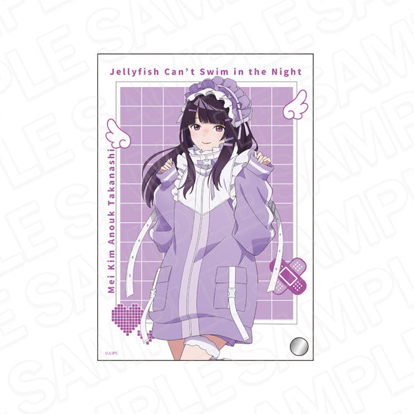 『夜のクラゲは泳げない』ミニアクリルアート 高梨・キム・アヌーク・めい エンジェルジャージ ver.