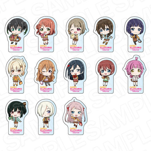 『ラブライブ!虹ヶ咲学園スクールアイドル同好会』アクリルブロック プレゼント デフォルメ ver セット