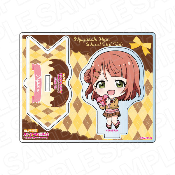 『ラブライブ!虹ヶ咲学園スクールアイドル同好会』アクリルスタンド 上原歩夢 プレゼント デフォルメ ver