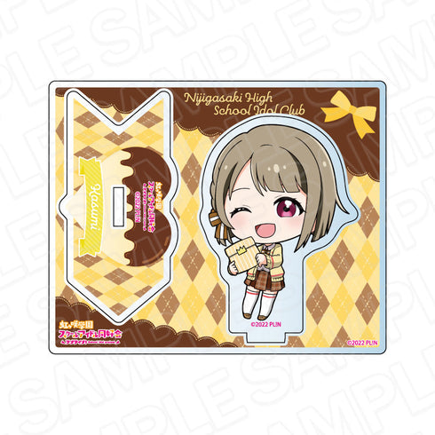 『ラブライブ!虹ヶ咲学園スクールアイドル同好会』アクリルスタンド 中須かすみ プレゼント デフォルメ ver