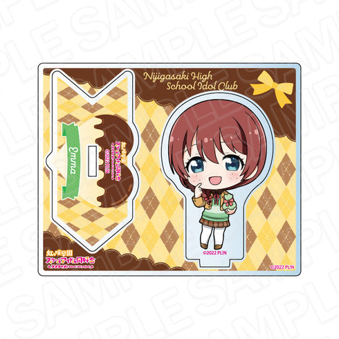 『ラブライブ!虹ヶ咲学園スクールアイドル同好会』アクリルスタンド エマ・ヴェルデ プレゼント デフォルメ ver