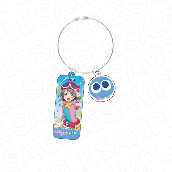 『ラブライブ!サンシャイン!!×ぷよぷよ』ワイヤーキーホルダー 渡辺 曜