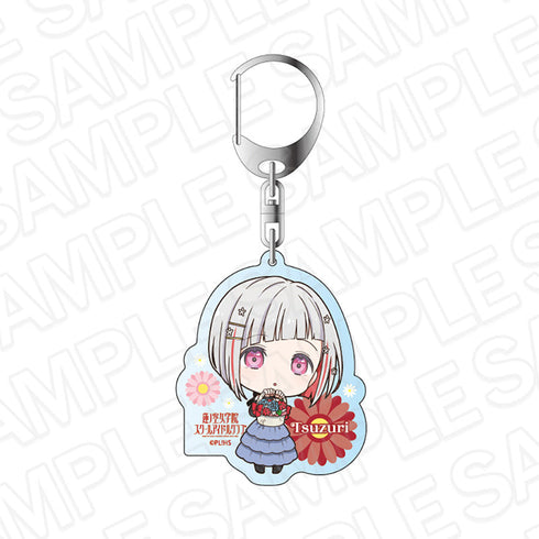 『ラブライブ!蓮ノ空女学院スクールアイドルクラブ』アクリルキーホルダー 夕霧綴理 フラワー デフォルメ ver