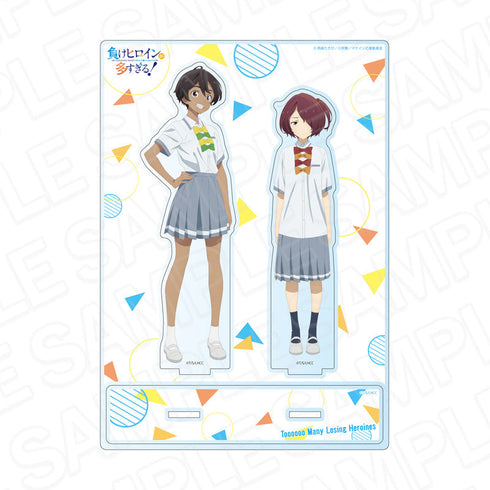 『負けヒロインが多すぎる!』アクリルジオラマ 焼塩檸檬&小鞠知花