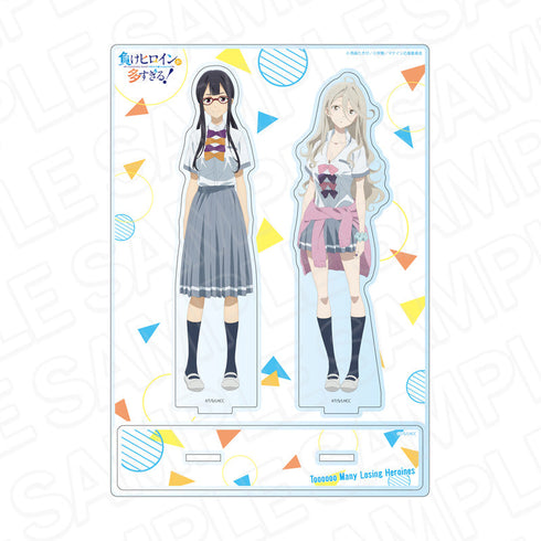 『負けヒロインが多すぎる!』アクリルジオラマ 月之木古都&志喜屋夢子