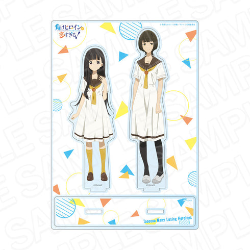 『負けヒロインが多すぎる!』アクリルジオラマ 温水佳樹&権藤アサミ
