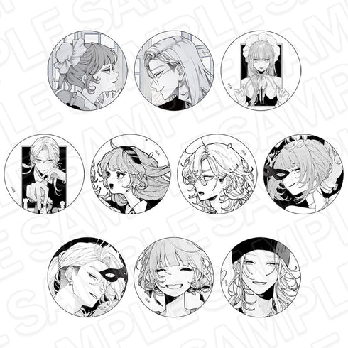 『恋せよまやかし天使ども』カンバッジ(ブラインド) セット