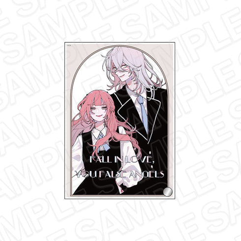 『恋せよまやかし天使ども』ミニアクリルアート A
