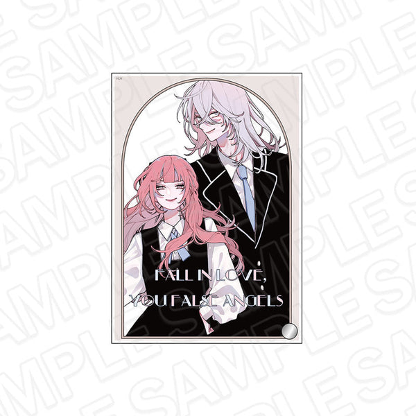 『恋せよまやかし天使ども』ミニアクリルアート A