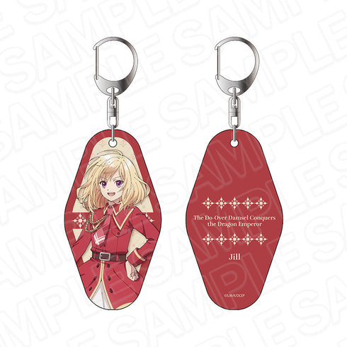 『やり直し令嬢は竜帝陛下を攻略中』両面ルームキーホルダー ジル