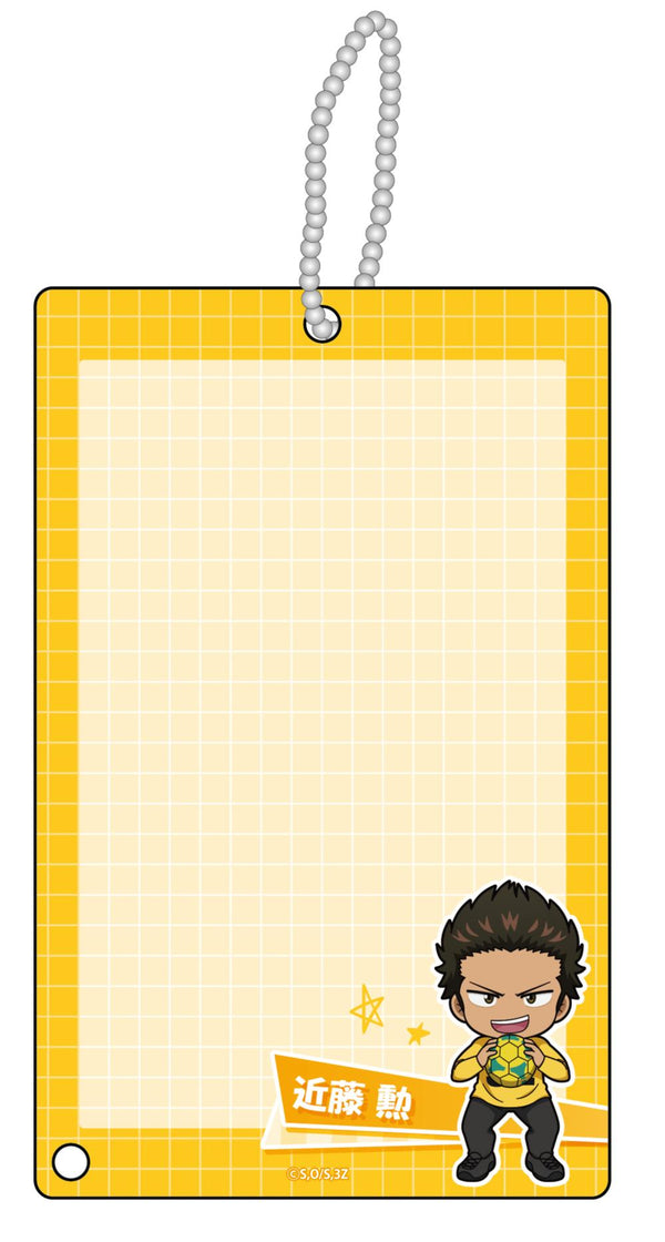 『3年Z組銀八先生』アクリルカードホルダー 近藤勲 球技大会 デフォルメ ver.