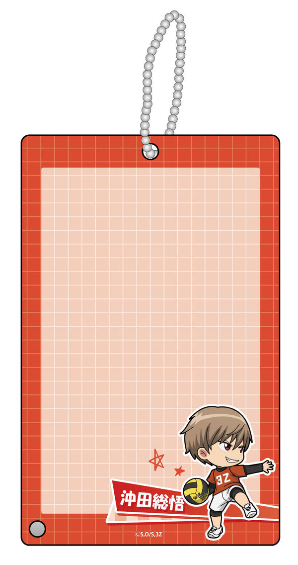『3年Z組銀八先生』アクリルカードホルダー 沖田総悟 球技大会 デフォルメ ver.