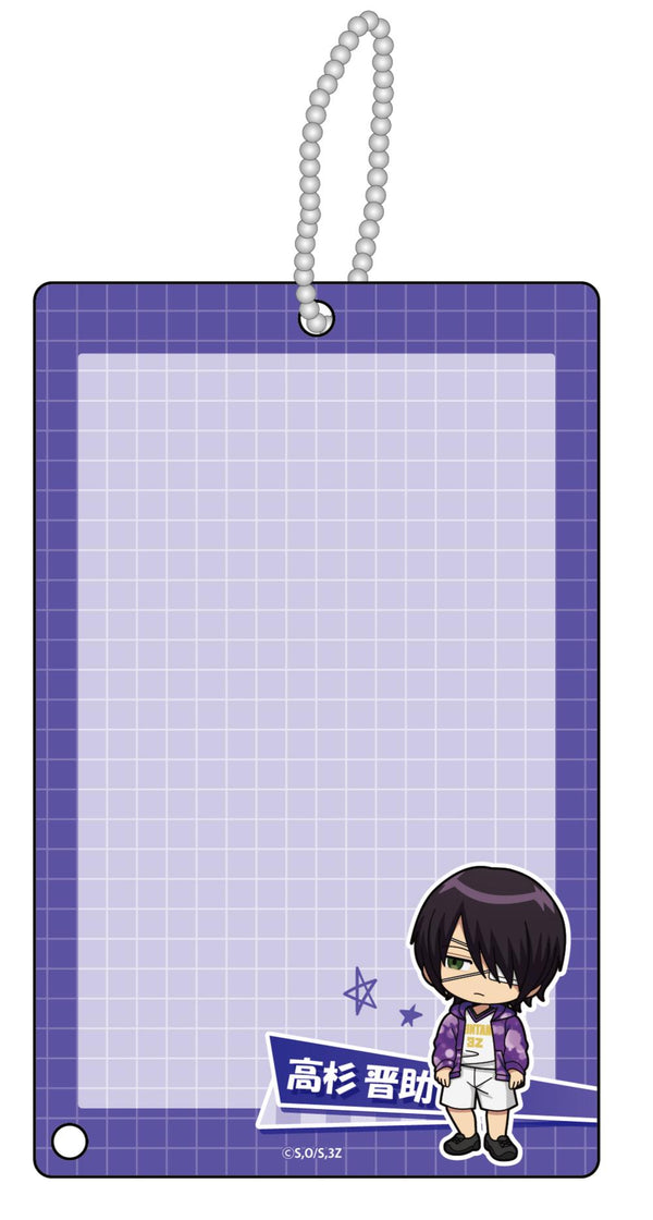 『3年Z組銀八先生』アクリルカードホルダー 高杉晋助 球技大会 デフォルメ ver.