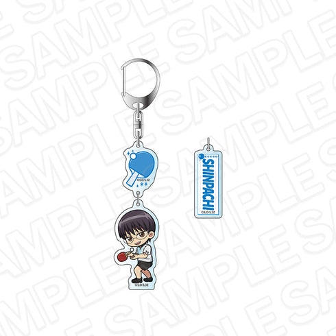 『3年Z組銀八先生』ゆらゆらキーホルダー 志村新八 球技大会 デフォルメ ver.