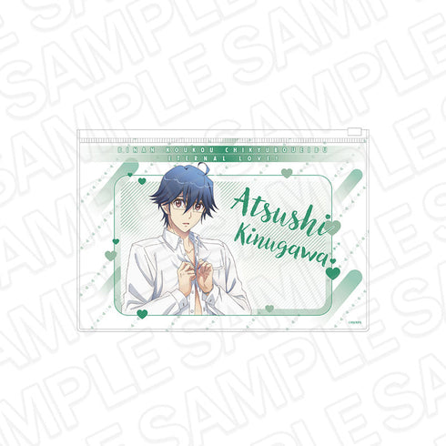 『美男高校地球防衛部ETERNAL LOVE!』クリアポーチ 鬼怒川 熱史 Morning ver.
