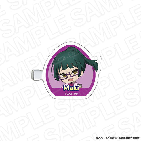 『呪術廻戦』ヘアクリップ 禪院真希 夜の遊園地 ミニキャラ ver.