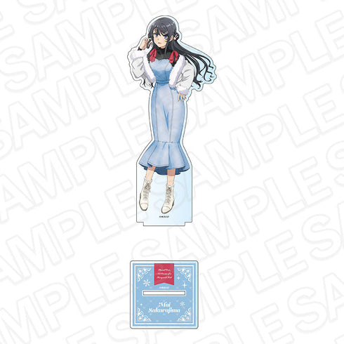 『青春ブタ野郎はランドセルガールの夢を見ない』デカアクリルスタンド 桜島麻衣 winter ver.