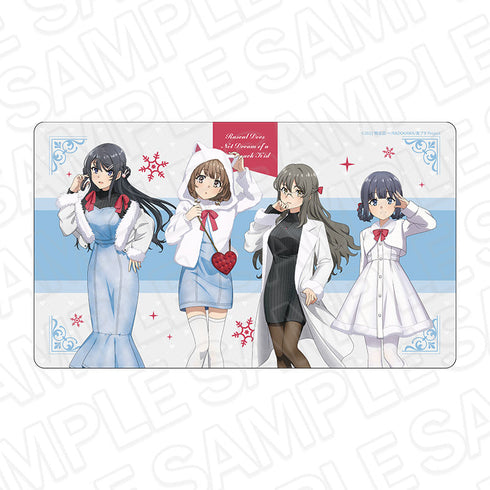 『青春ブタ野郎はランドセルガールの夢を見ない』ラバーデスクマット winter ver.