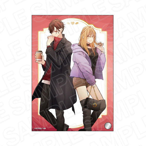 『姉ちゃんの友達がうざい話』ミニアクリルアート 三澄尚&生田瀬那 待ち合わせ ver.