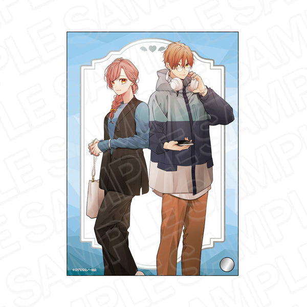 『友達の姉ちゃんに恋した話』ミニアクリルアート 有沢遥翔&三澄莉緒 待ち合わせ ver.