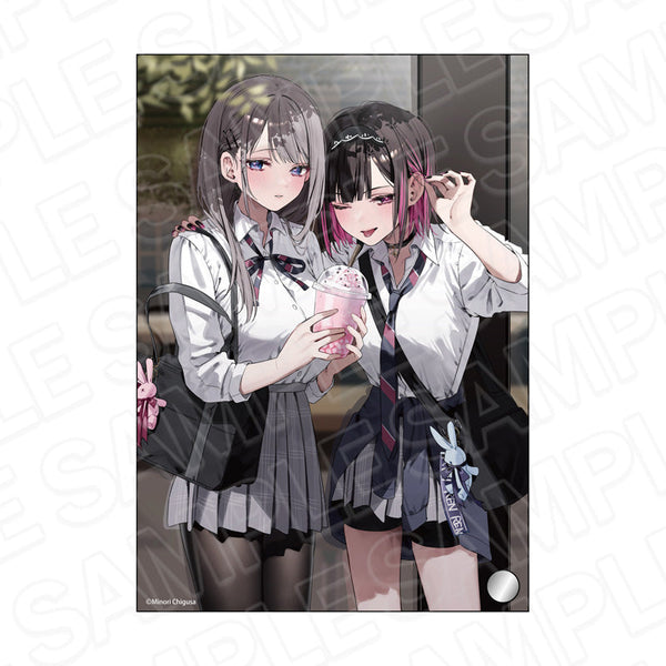 『志乃と恋』ミニアクリルアート 放課後デート ver.