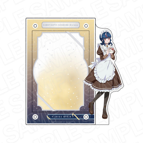 『カードファイト!! ヴァンガード Divinez デラックス編』アクリルフォトスタンド 明星エリカ バレンタイン ver.