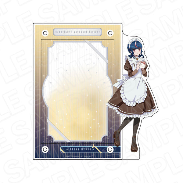 『カードファイト!! ヴァンガード Divinez デラックス編』アクリルフォトスタンド 明星エリカ バレンタイン ver.