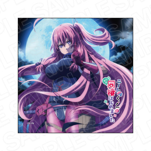 『ニートくノ一となぜか同棲はじめました』マイクロファイバー 出浦白津莉 ティザービジュアル第二弾