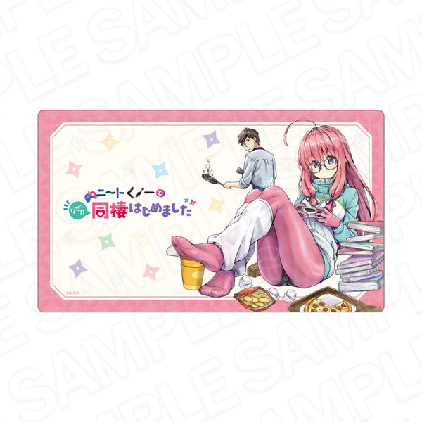 『ニートくノ一となぜか同棲はじめました』ラバーデスクマット