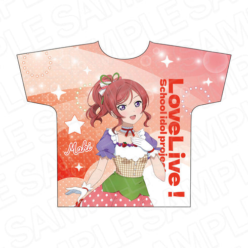 『ラブライブ!』フルグラフィックTシャツ 西木野真姫 Cafe party ver