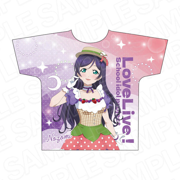 『ラブライブ!』フルグラフィックTシャツ 東條 希 Cafe party ver