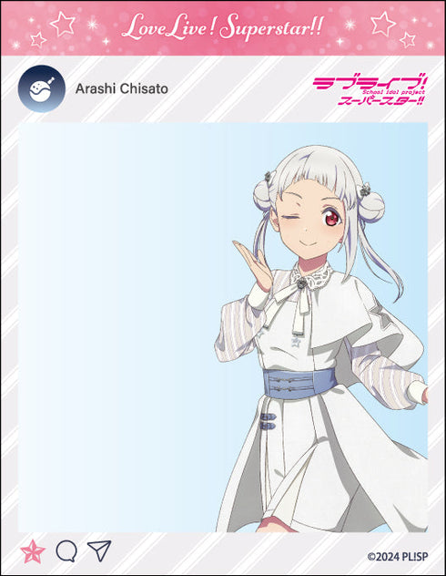 『ラブライブ!スーパースター!!』SNS風クリアスナップ Twinkle Triangle ver セット