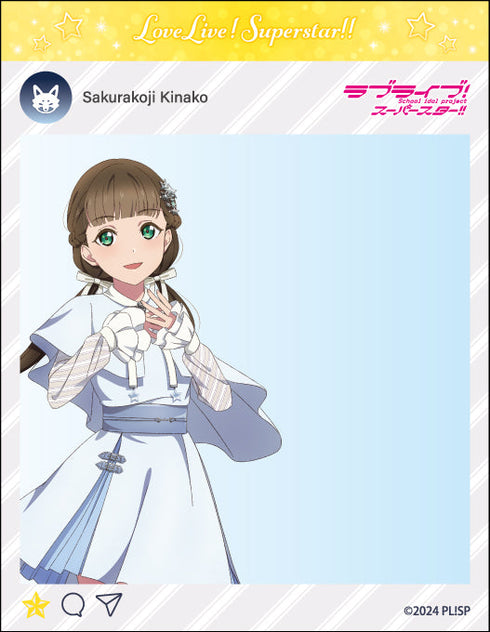 『ラブライブ!スーパースター!!』SNS風クリアスナップ Twinkle Triangle ver セット
