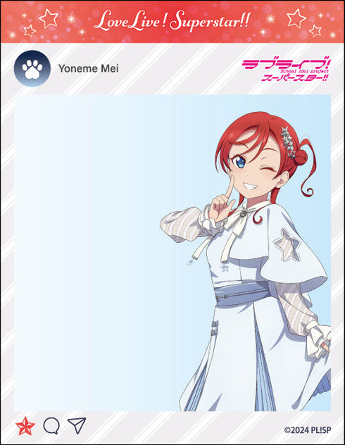 『ラブライブ!スーパースター!!』SNS風クリアスナップ Twinkle Triangle ver セット